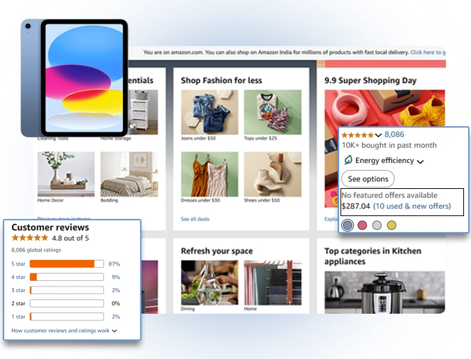 Dashboard and Headphones