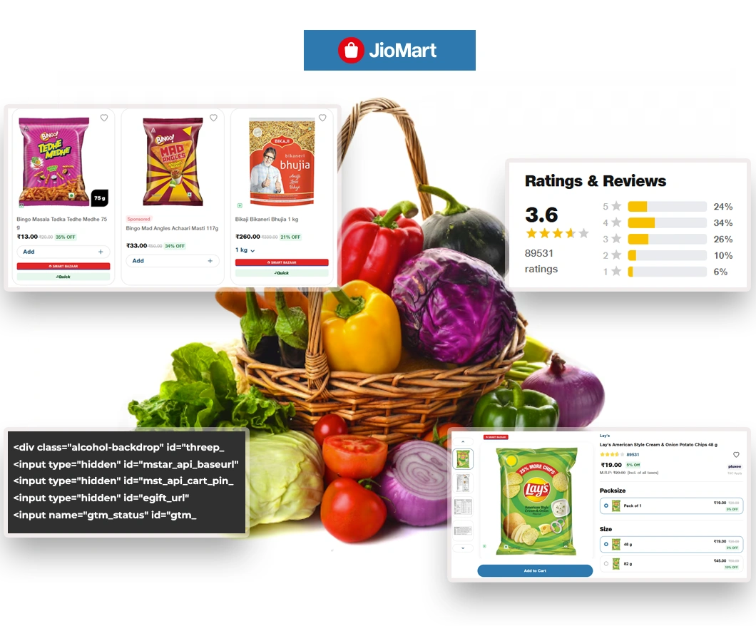 JioMart Grocery Data API
