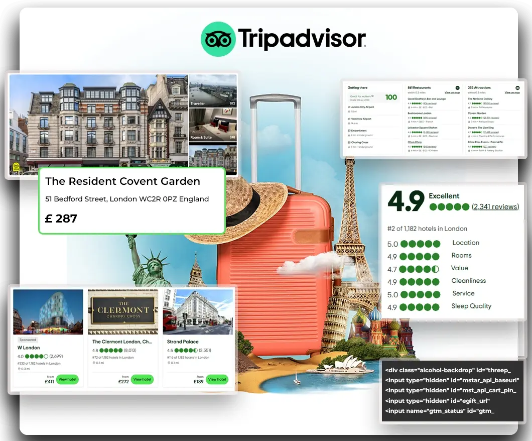 Tripadvisor Travel Data API