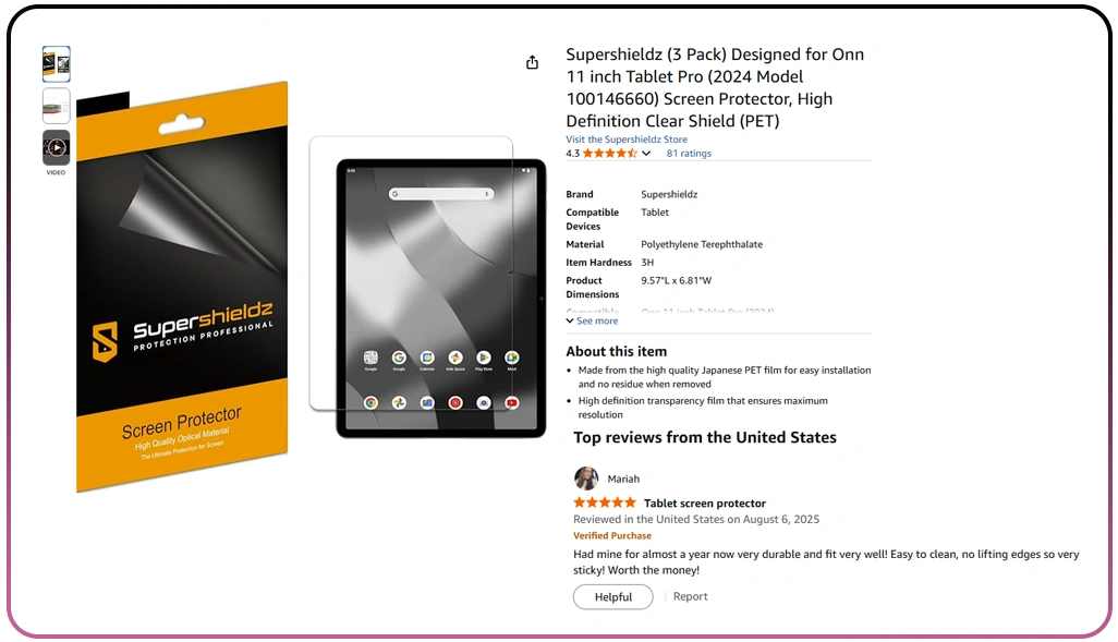 Extracting Customer Reviews and Sentiments at Scale