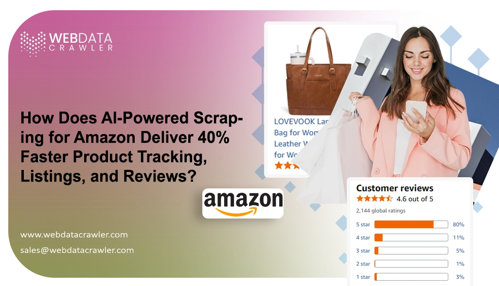 How Does AI-Powered Scraping for Amazon Deliver 40% Faster Product Tracking, Listings, and Reviews?