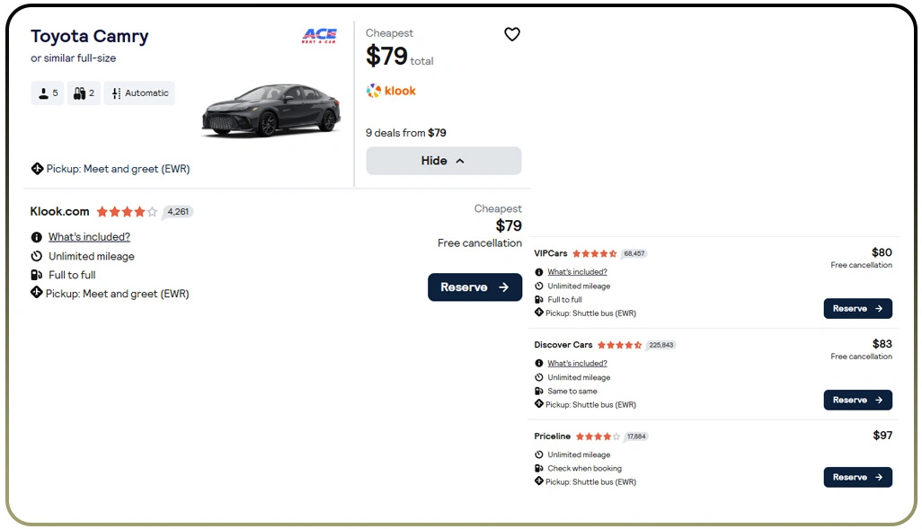 Role of Web Scraping in Car Rental Price Prediction
