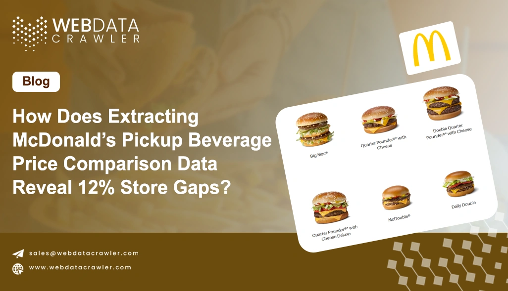How Does Extracting McDonald’s Pickup Beverage Price Comparison Data Reveal 12% Store Gaps?