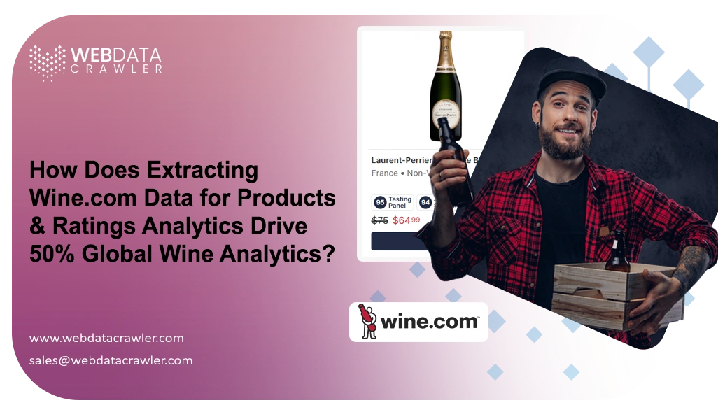 How Does Extracting Wine.com Data for Products & Ratings Analytics Drive 50% Global Wine Analytics?