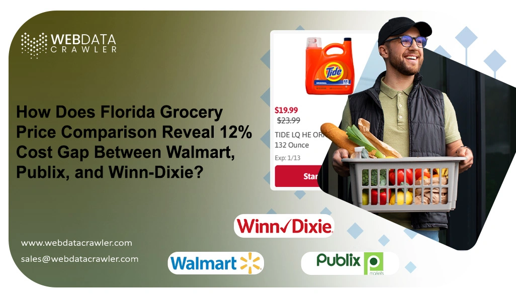 How Does Florida Grocery Price Comparison Reveal 12% Cost Gap Between Walmart, Publix, and Winn-Dixie?