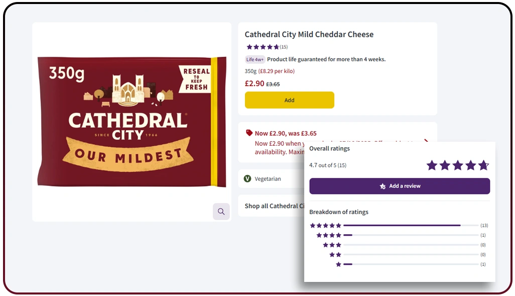 Building Market Intelligence from Ocado Competitor Data