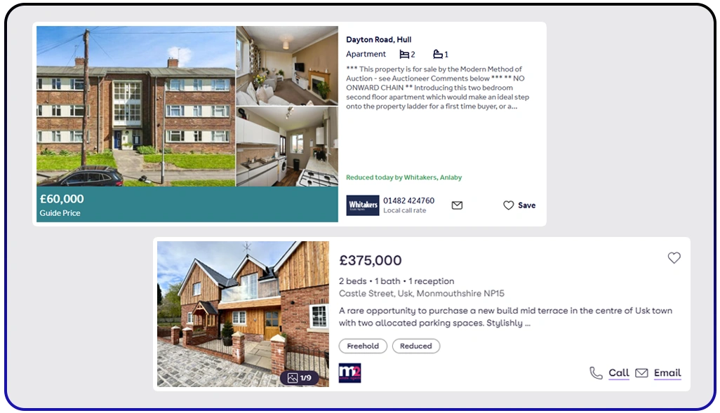 Deeper Insights with Visual and Predictive Property Extraction Tools