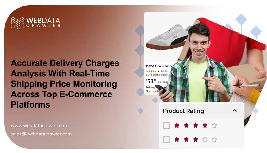 Accurate Delivery Charges Analysis With Real-Time Shipping Price Monitoring Across Top E-Commerce Platforms