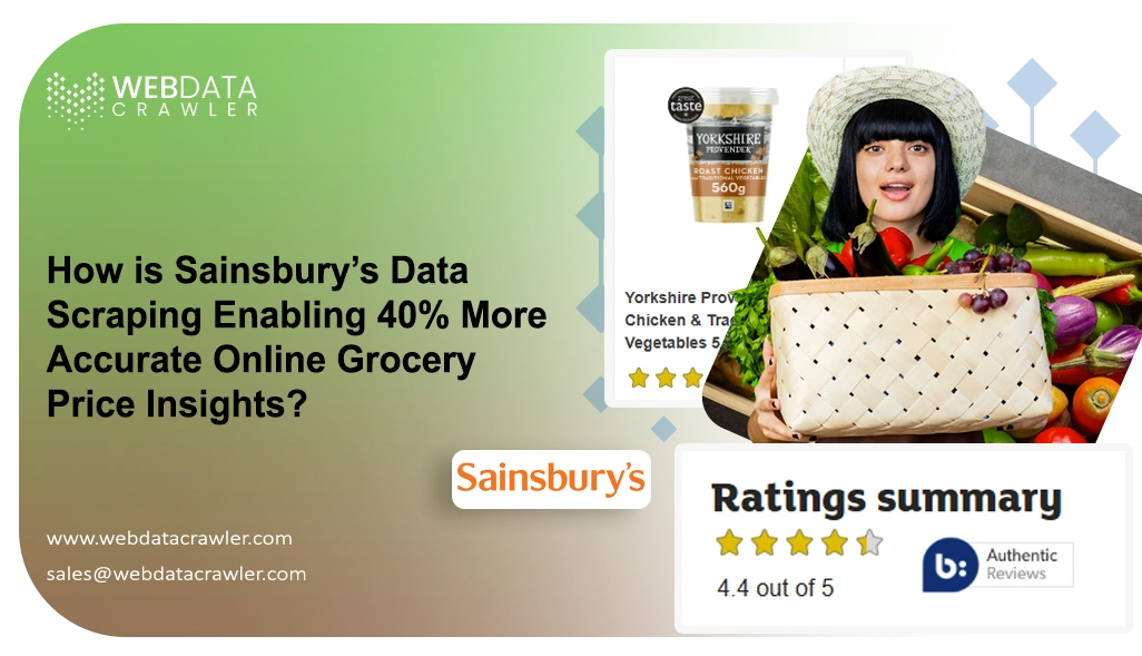 How is Sainsbury’s Data Scraping Enabling 40% More Accurate Online Grocery Price Insights?