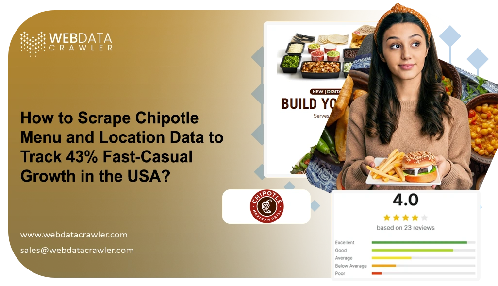 How to Scrape Chipotle Menu and Location Data to Track 43% Fast-Casual Growth in the USA?