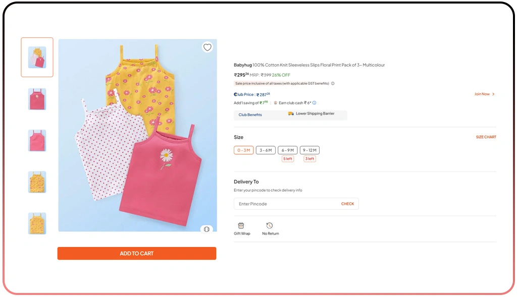 Extracting Detailed Product Information Efficiently