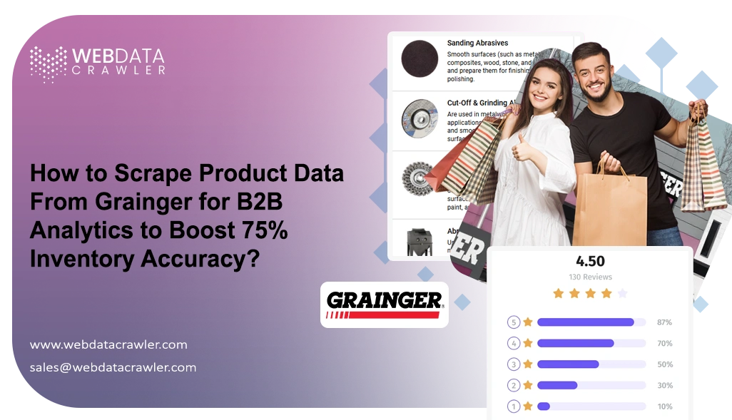 How to Scrape Product Data From Grainger for B2B Analytics to Boost 75% Inventory Accuracy?