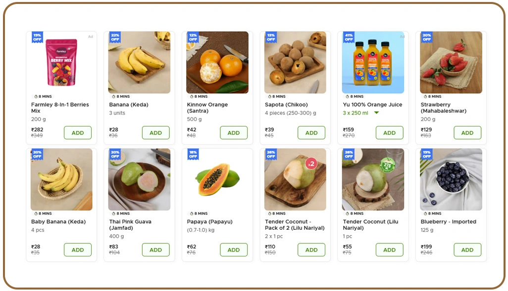Analyzing Daily Price Variations Across Quick Commerce Apps