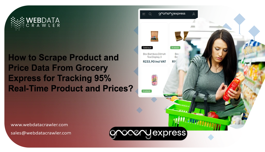 How to Scrape Product and Price Data From Grocery Express for Tracking 95% Real-Time Product and Prices?
