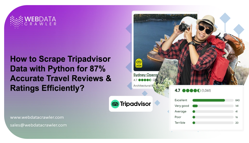 How to Scrape Tripadvisor Data with Python for 87% Accurate Travel Reviews & Ratings Efficiently?
