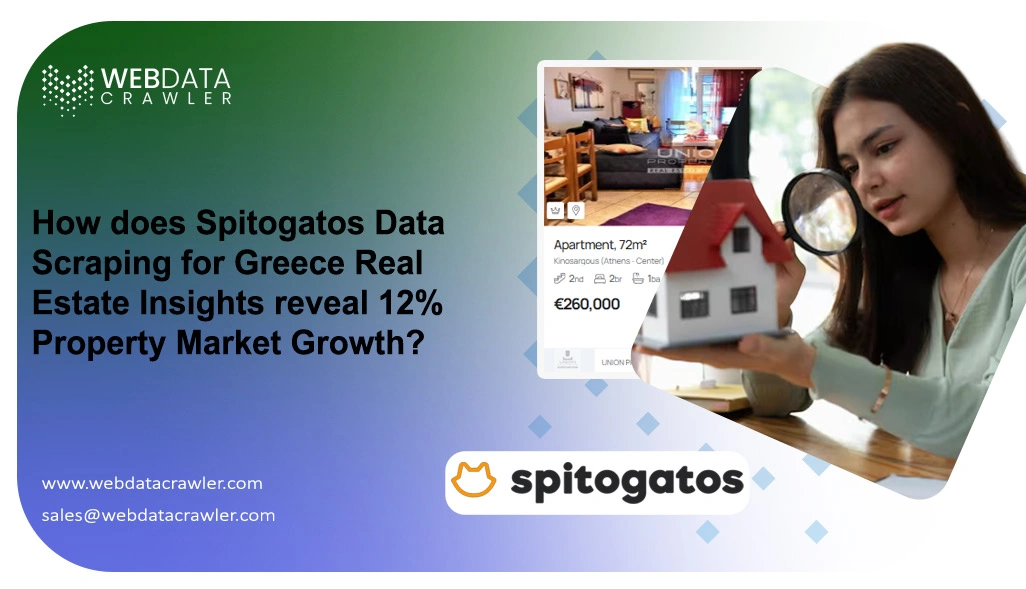 How does Spitogatos Data Scraping for Greece Real Estate Insights reveal 12% Property Market Growth?