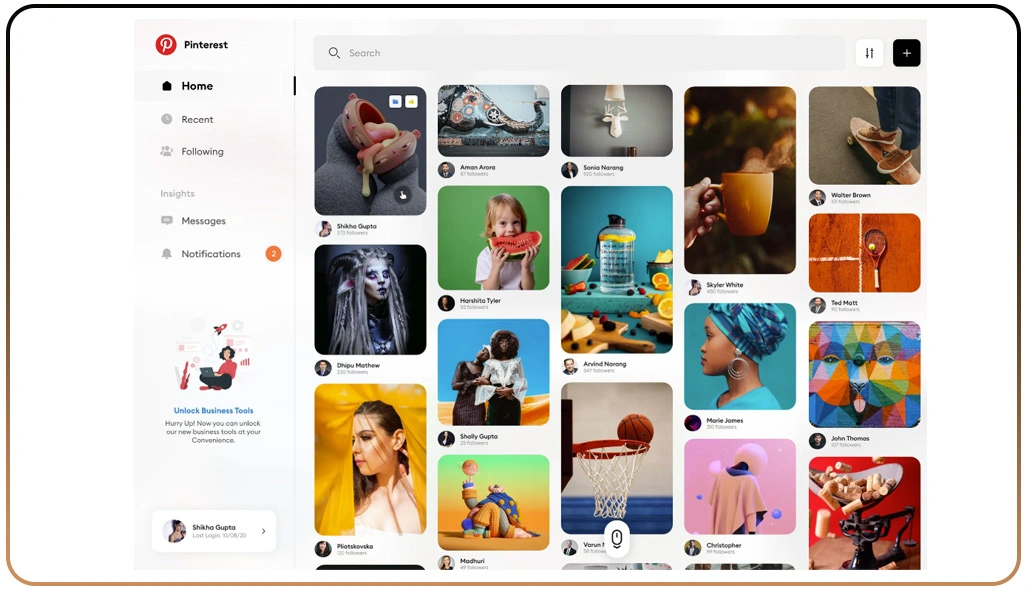 Interpreting Visual Discovery Patterns Across User Journeys