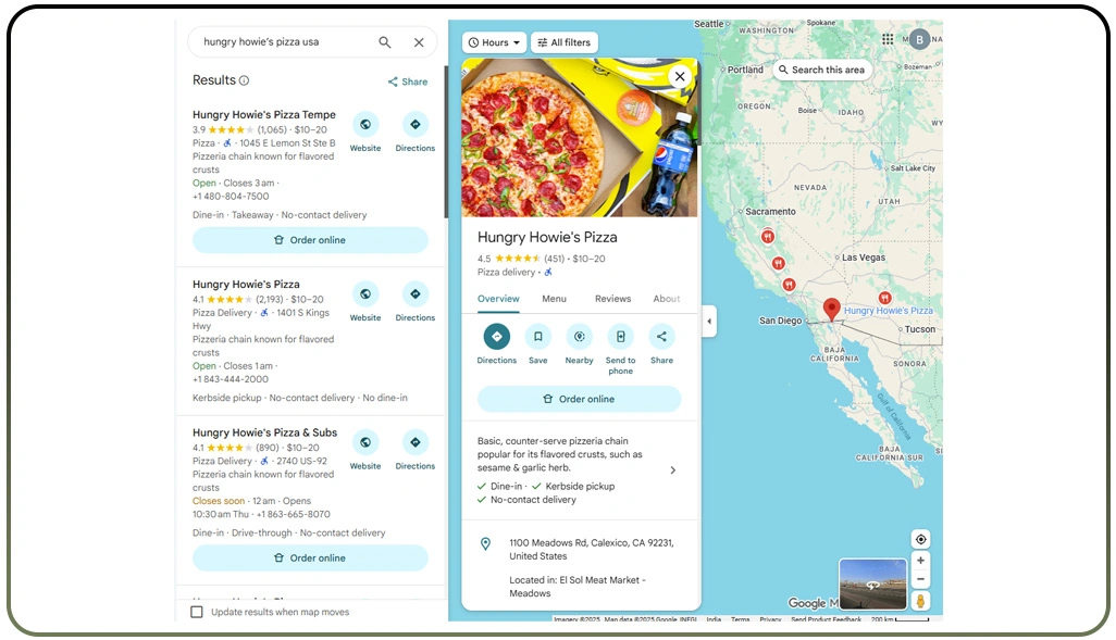 Understanding Regional Pizza Preferences Through Location Analysis