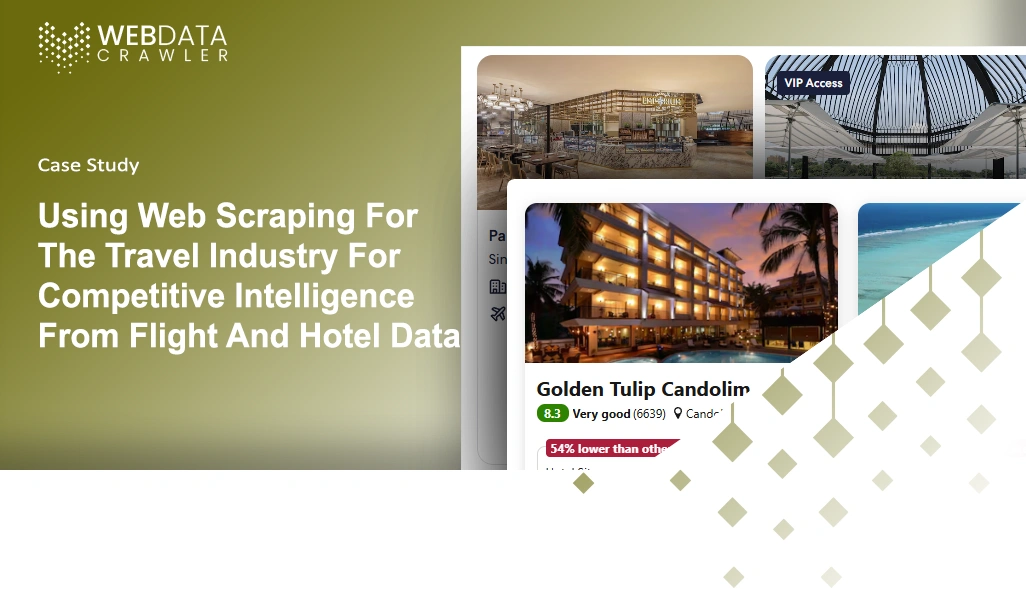 Using Web Scraping For The Travel Industry For Competitive Intelligence From Flight And Hotel Data